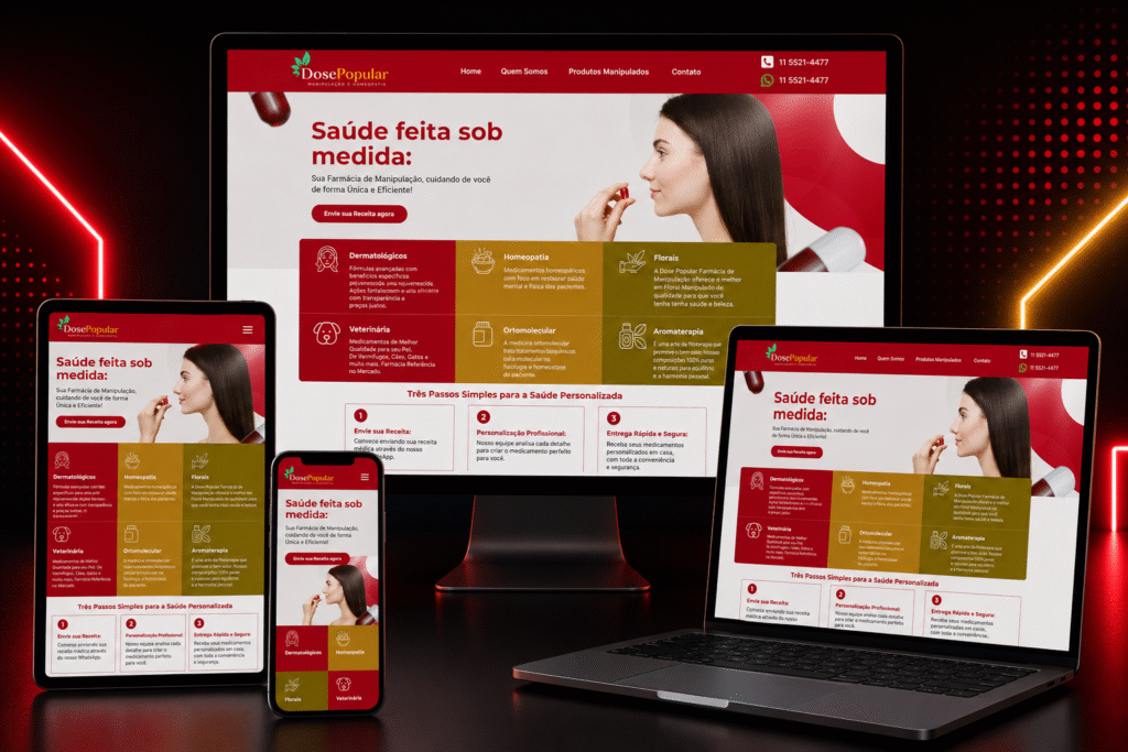 portfolio dose popular criacao de sites