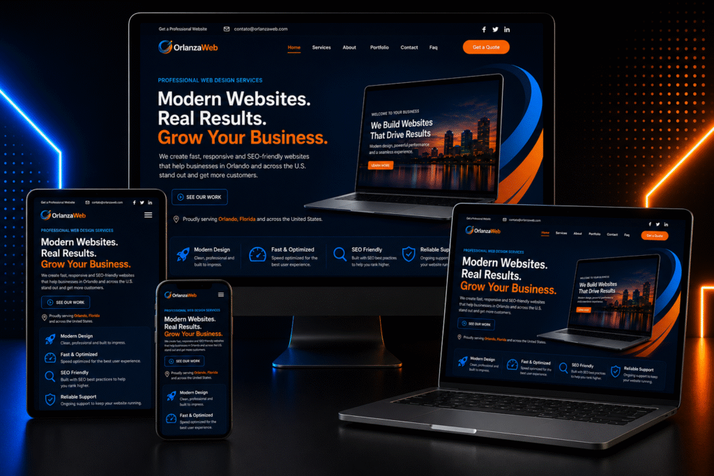 projeto orlanzaweb criacao de sites